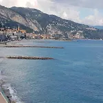Front Bord De Cote D'azur Florentina Sea View French Riviera Proche Monaco Montecarlo Superb Apartmán Menton