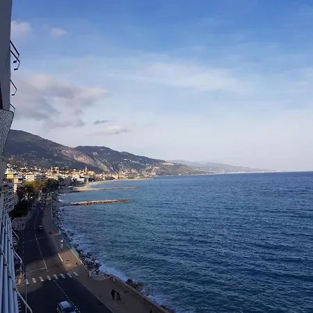 Apartman Front Bord De Cote D'azur Florentina Sea View French Riviera Proche Monaco Montecarlo Superb