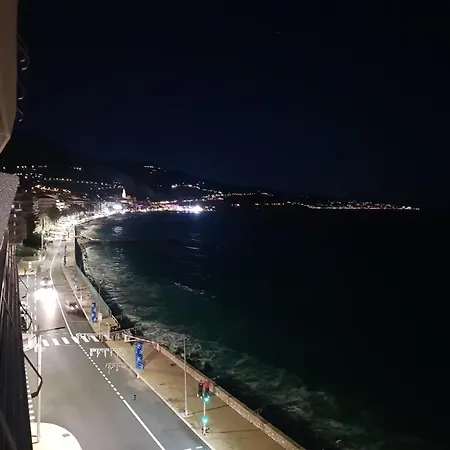 Front Bord De Cote D'azur Florentina Sea View French Riviera Proche Monaco Montecarlo Superb Apartmán Menton